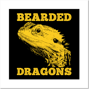 Bearded Dragons Posters and Art